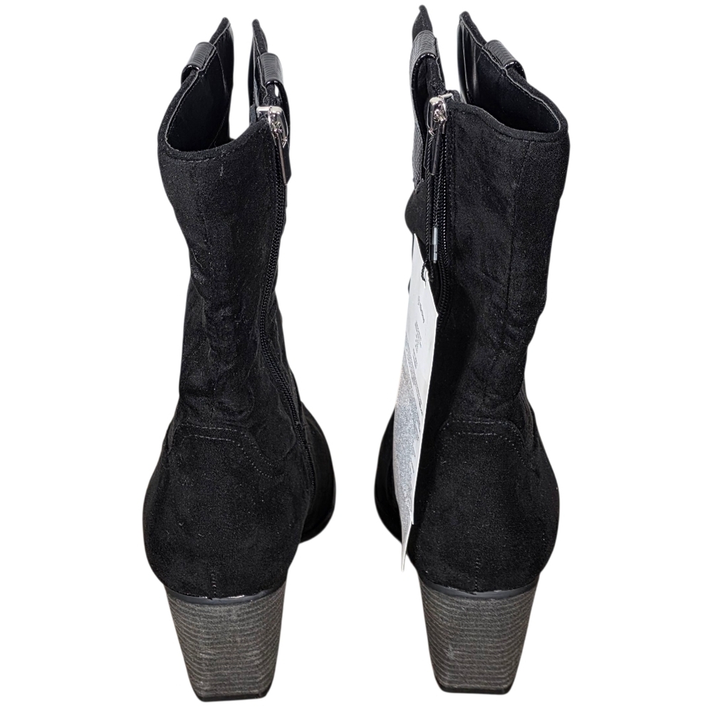 The Drop Sandra Heeled Cowboy Boots SZ 8.5 - Picture 3 of 5